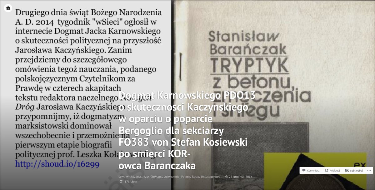 sowa's tweet photo. #NowListening PO TRUPIE ENDOPROTEZY GRU KACZYŃSKIEGO MUSZELKI 35 PDNVII von Stefan Kosiewski SSetKh FO ZECh ZR 20101205 ME SOWA Dogmat Karnowskiego https://t.co/bp6PcNkpok
PDO13 FO383 po smierci KOR-owca Barańczaka from MUSZELKI on FM https://t.co/qA2ysNf5YK https://t.co/EkHLvihDkg