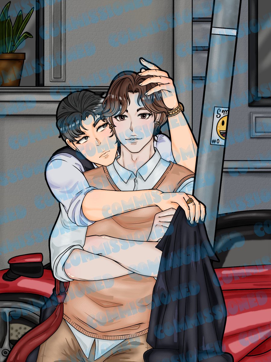 cashecos's tweet photo. A new commission just dropped for one of my dearest cashews 💌✨

Every brush stroke was made with love, patience, and a tiny bit of chaos 🤏🎨

Thank you for supporting this artist’s little dream 💙🩵

Type: FC
Requested: May 18, 2026
Finished: May 26, 2026 https://t.co/PAV56HLOcU