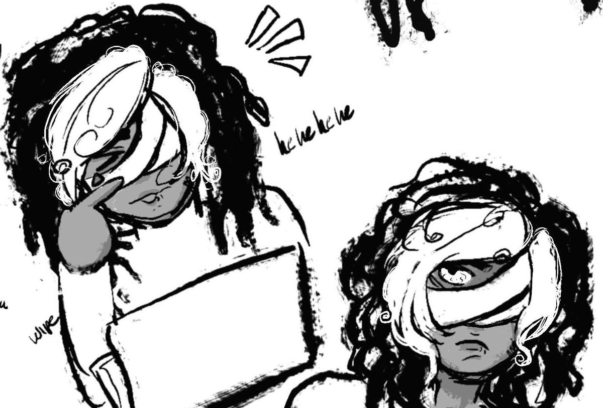 KNIFELVST's tweet photo. 2nd is my crp chud  i haven’t drawn in ages 
he is more connected with habit from emh i just don’t be drawing https://t.co/mRvZmACGiz