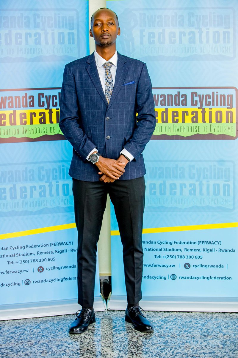 cyclingrwanda's tweet photo. Nkurayija Ishimwe Jean Hubert has been elected as the new President of the Rwanda Cycling Federation (FERWACY) for a four-year term. 

#FERWACYElections2026 https://t.co/p7ASHuEAdX
