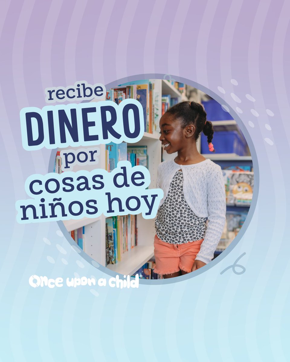 OUACHoover's tweet photo. A los niños todo les queda chico rápido—¡convierte ese desorden en DINERO! 💵
Trae ropa, zapatos, juguetes y artículos de bebé para niños en buen estado y recibe pago al instante.
#OnceUponAChild #DineroPorRopa https://t.co/QUhVNxKTPJ