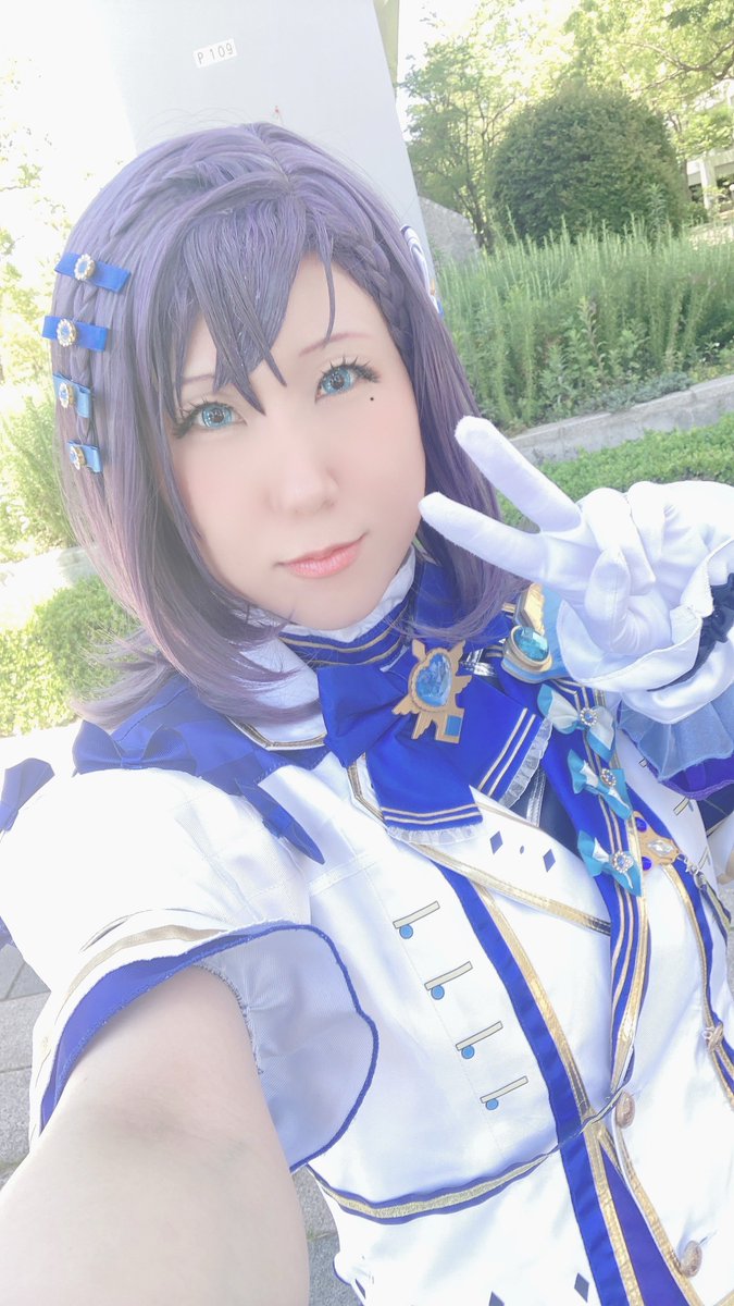 setsuka724's tweet photo. ⚠️コスプレ⚠️

お速報！
昨日はぶるず併せで🍮💎した！！

⚠️卒業ライバー⚠️

#アミティエ_リバモ https://t.co/Vh7oBLb5HB