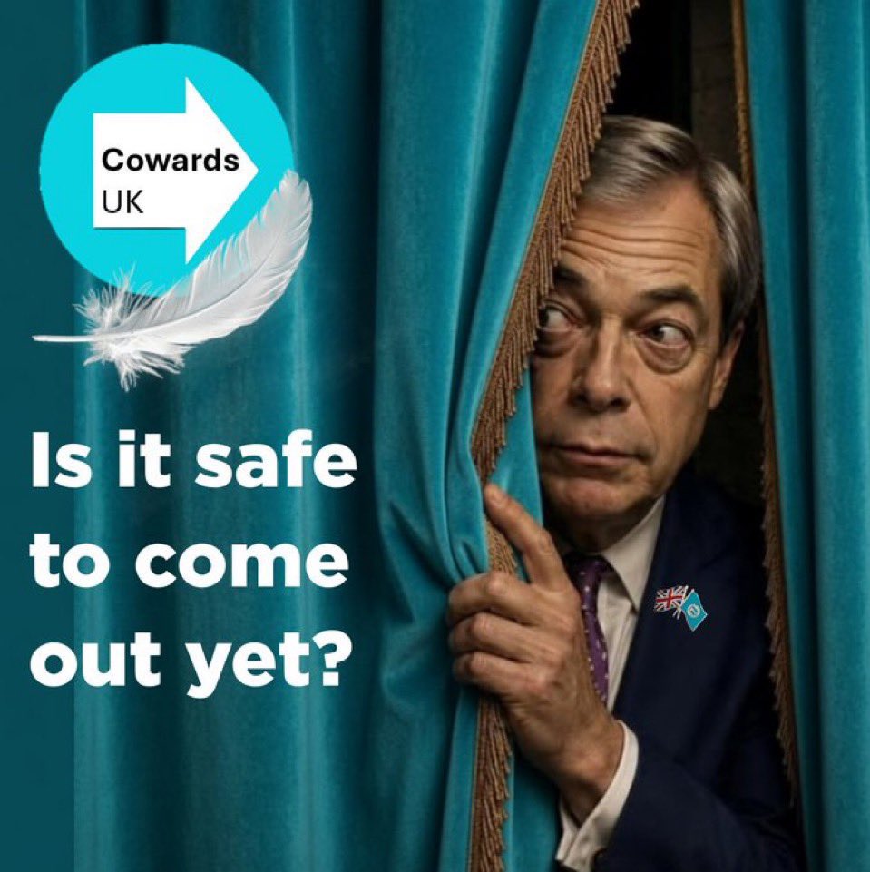 Luke_Gamble's tweet photo. @Nigel_Farage When you mean fix, as in repair? Make do?
Or do you mean to rig, to fiddle?
Did you think you’d fixed your way out of the £5 million bung? It’s not going away Nigel, no matter how long you hide. https://t.co/VqAZvyFfIF