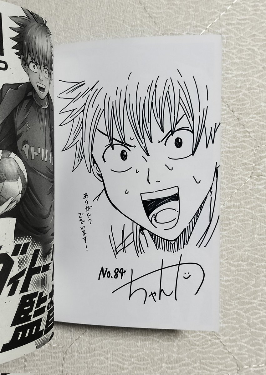 FAB オシリオ　marvel イラストレーター直筆サイン入り 小声書房さんに注文していた直筆サイン入り『ヴィトーリアの監督』が