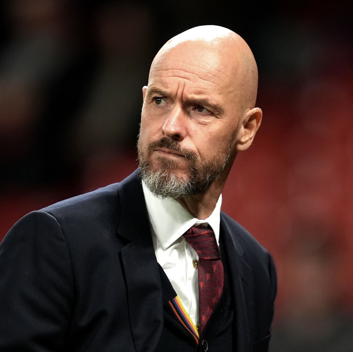 tactixology's tweet photo. Arne Slot’s tenure unraveled just as Erik Ten Hag’s did. 

The parallels between the two men are clear - and though one should seek to avoid the trap of banal generalization, in this case the similarities are apparent & logical.

Both Slot and ETH moved to the PL from the Eresivisie. Both enjoyed great  success in their domestic league, hailed for results and playing style, restoring stability and titles to their respective club.

In the PL, during their 1st seasons, ETH and Slot adapted their approach and decided to be cautious & pragmatic. 

Instead of immediately remaking their teams to move towards their true vision, they largely focused on profiling & platforming their best players.

This conservative approach brought them success, especially so for Slot.

Interestingly, both used forward outlets with reduced OOP duties & higher starting positions during transitions - Rashford as the left forward, Salah as the right forward.

This mix of excellent profiling, simple but effective in-possession solutions, player quality and tiny tricks to minimize OOP issues proved to be quite potent.

Looking back, it was always going to be short-lived, masking how problematic the underlying ideas would turn out to be. 

Even during their best periods, there were defensive issues at United & Liverpool that materially increased as Slot and ETH moved to implement their actual models in their 2nd seasons.

And once they got closer to how they actually wanted to play, things started falling apart, especially so for ETH. The defensive issues in particular became overwhelming.

The difference is that ETH was given another season due to his surprise FA win, whereas Liverpool decided to act right away.

It would be too trivial to write them off as two arrogant Dutch managers who failed to adapt to the PL. They are both good coaches who built serious careers prior to coming to England. 

And therein, I think, lies the issue: what made them so good in the Eredivisie also made them very vulnerable in the PL. 

You can get away with certain OOP gaps in a league like that. The quality gap is too large. But the more you get away with it, the more you become reluctant to accept they are even there.