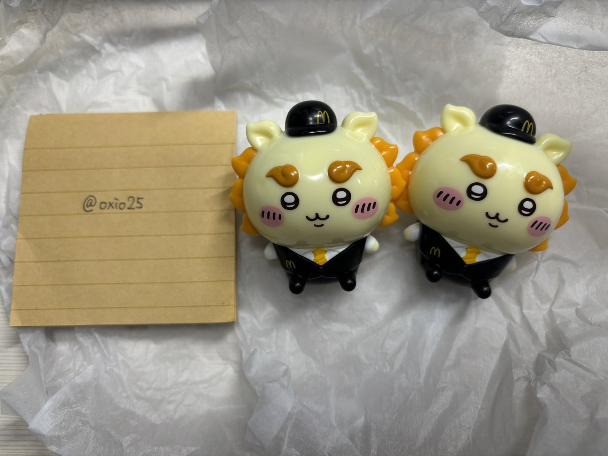 oxio25's tweet photo. @mnm_7410 こんばんは、検索よりお声がけ失礼致します。
当方シーサー2所持しているのですが、うさぎとの交換は可能でしょうか？
明日以降渋谷にてお手渡し可能となります◎
ご検討のほどよろしくお願い致します🙇 https://t.co/yYrqLV1Xn6