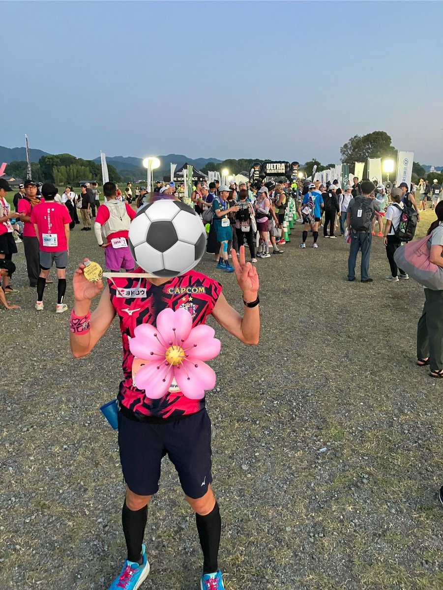 CerezoRun's tweet photo. 奈良ウルトラマラソン無事完走しました‼️

めっちゃしんどかった〜😭
けど完走出来てめっちゃ嬉しかった〜😆

奈良ウルトラマラソン最高オゥ‼️

#Jユニランナー
＃セレサポランニング部 https://t.co/L4oMutnbkM