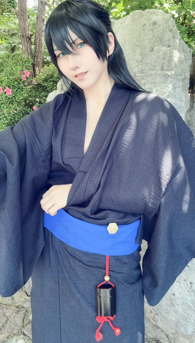 Cosplay／コスプレ】 おそくほう 今日は孫六さんの軽装してきました😌✨