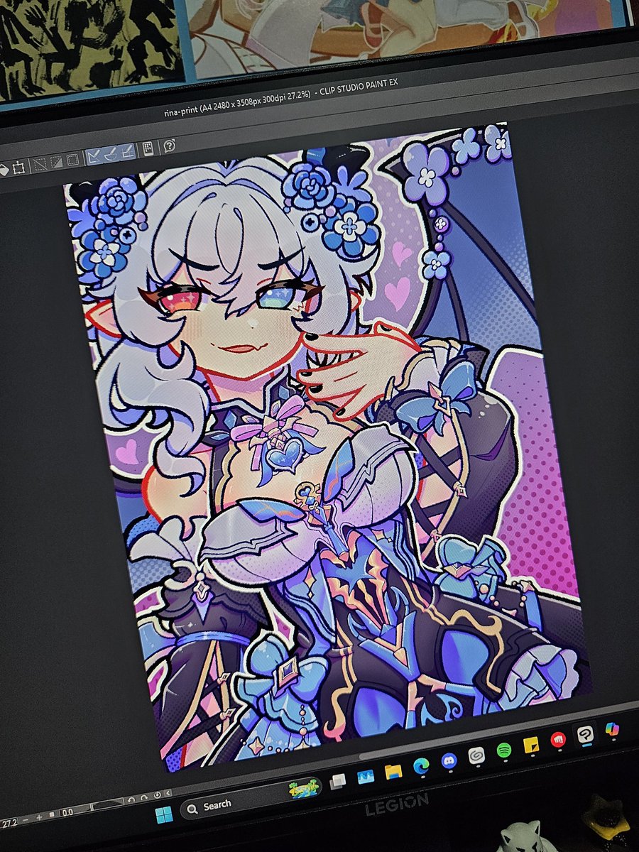 ehnzdhm's tweet photo. imagine a rina art print https://t.co/gRCQRHSpDn