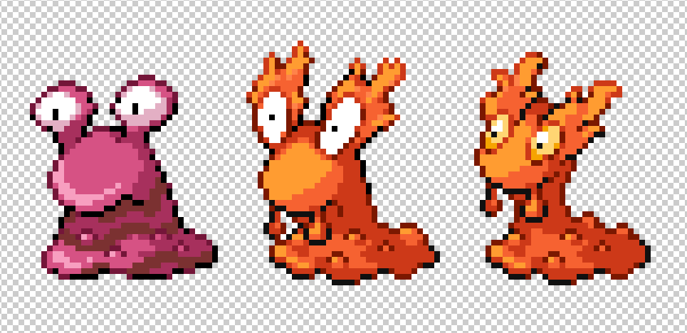 ImaginatorDX's tweet photo. L'évolution du design de limagma mais version 4G
Bêta Pokémon Or, Pokémon G/S/C et Pokémon Rubis et Saphir (design final) 🔥 https://t.co/l4d4FU3UNC