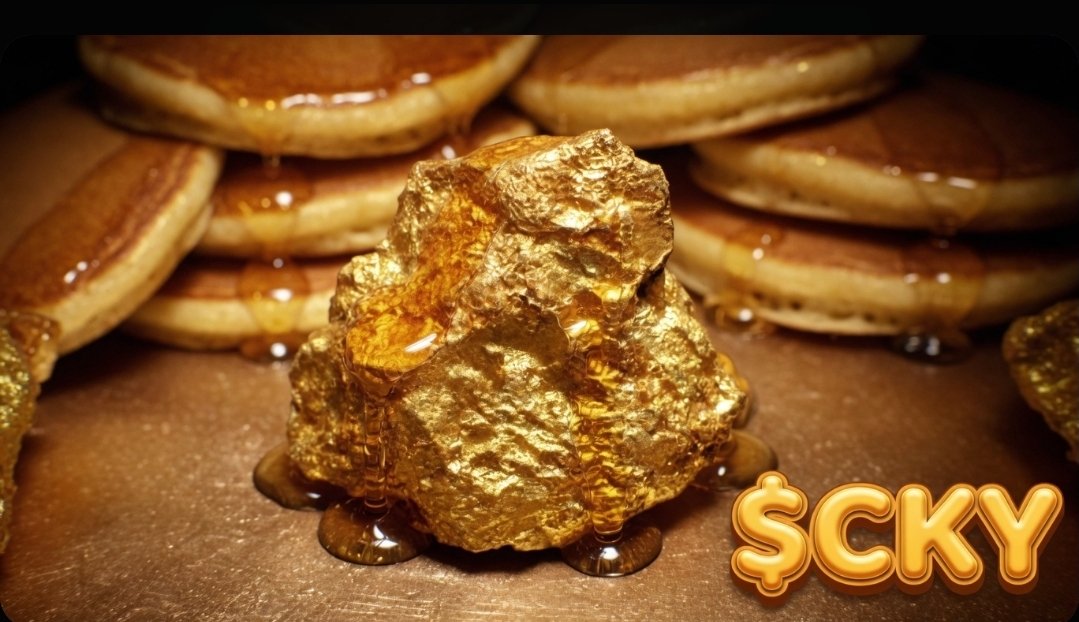 TokenCakey's tweet photo. THIS ISN'T GOLD 🪙

It's concentrated CAKEY energy. 🍯⚡🥞. Handle with care. 🚀

#CKY #bullrun #crypto https://t.co/GzGplK7OO3