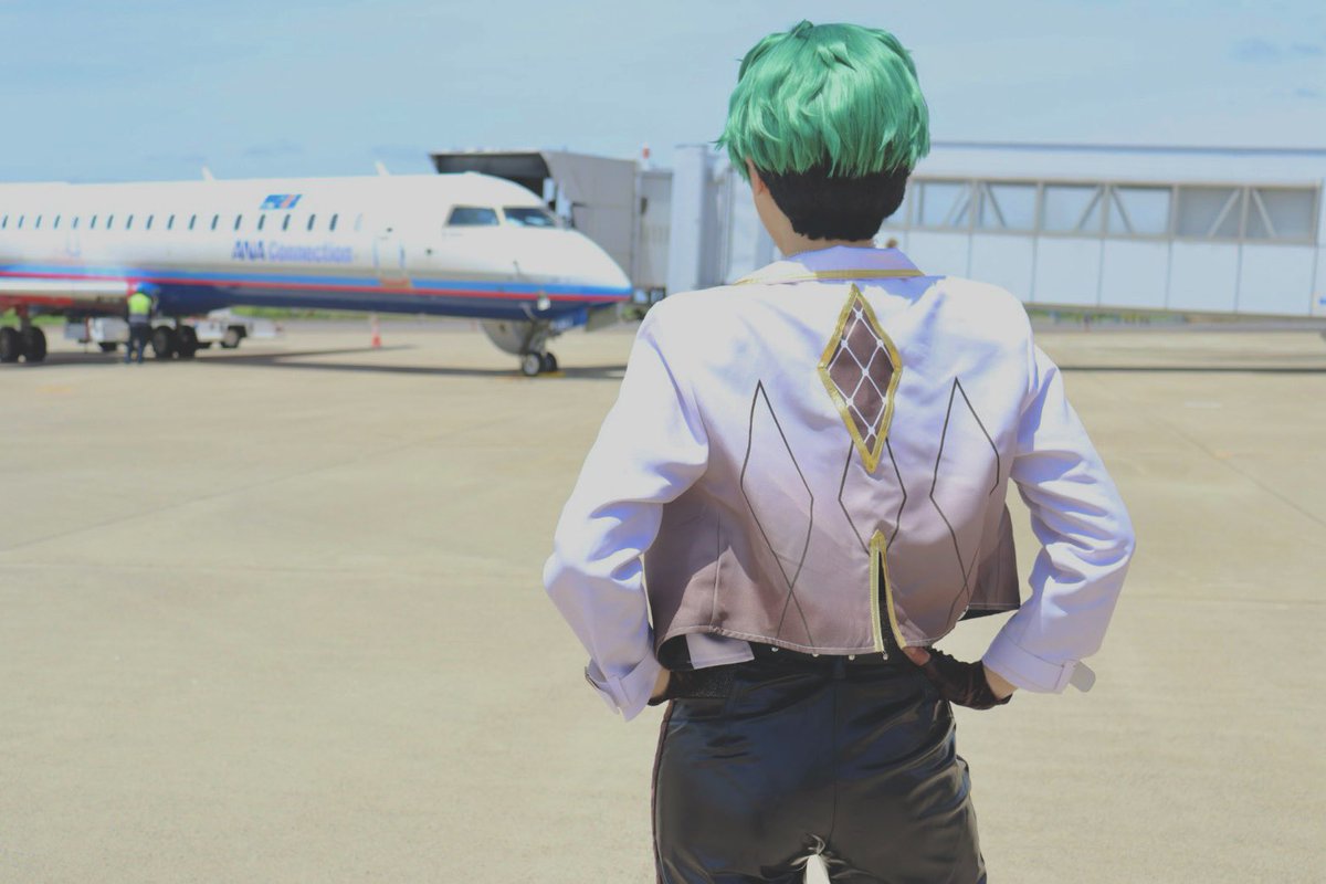 natuki_6530's tweet photo. 【cosplay】

あんスタ!!

　　MELLOW DEAR US
　　　　┈┈┈小鹿ジュイス┈┈┈

 #ADV福島空港 https://t.co/cOVyqvAE2l