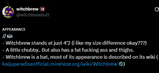 witchbrewbutt's tweet photo. for some reason this post was hidden, sorry guys!! https://t.co/9Zeuju9Qpg