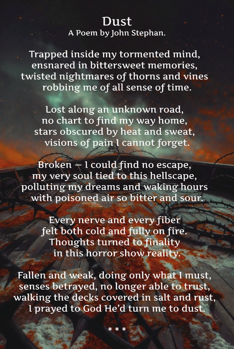 JSVet64's tweet photo. Now that X has shut down the Vets only community I was sharing my poetry in... I am posting it to "Everyone" - I hate change like this = ptsd - disabled vet. Thanks for nothing X - I subscribed so I could interact with my fellow vets. https://t.co/iSDidI6uJ9