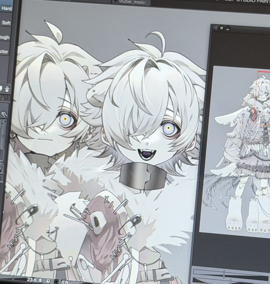 gedraji's tweet photo. I re-draw the ahoge because the thin one looks more like my actual hair… https://t.co/XCzZ8Po5x1