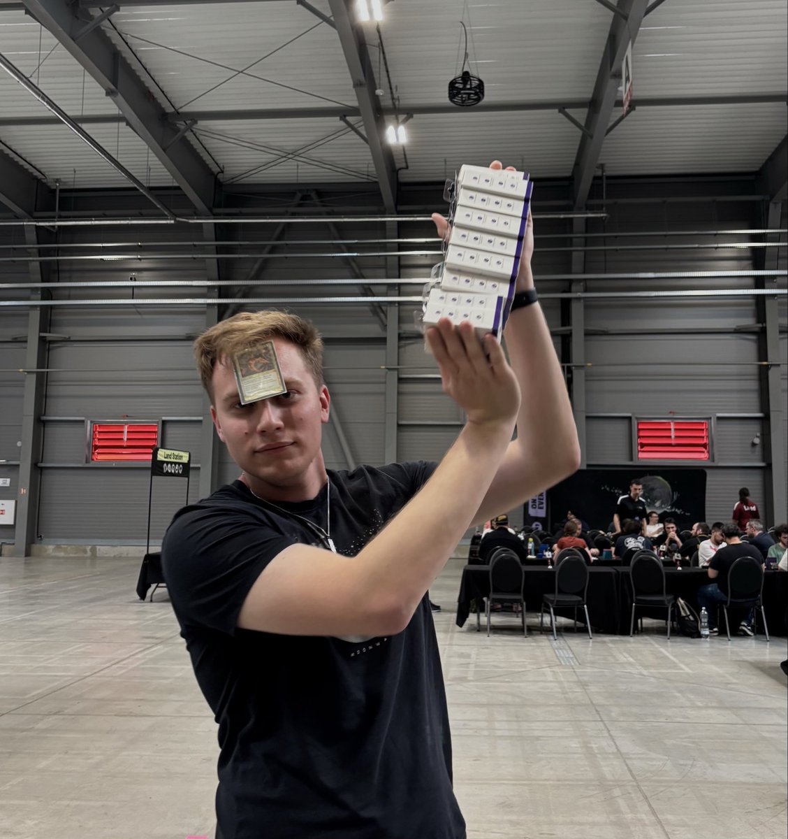 aBlueRaven's tweet photo. At #RCprague. Went 4-0 at lcq on friday, Went 2-3 drop main event on saturday and went sightseeing with my friend (I love Czech lager)
Today I won the modern double-up with boros cats. Sanctum prelate carried me hard against prowress in the finals (@Natity97)

The tech is real! https://t.co/mB5GgwiXxM