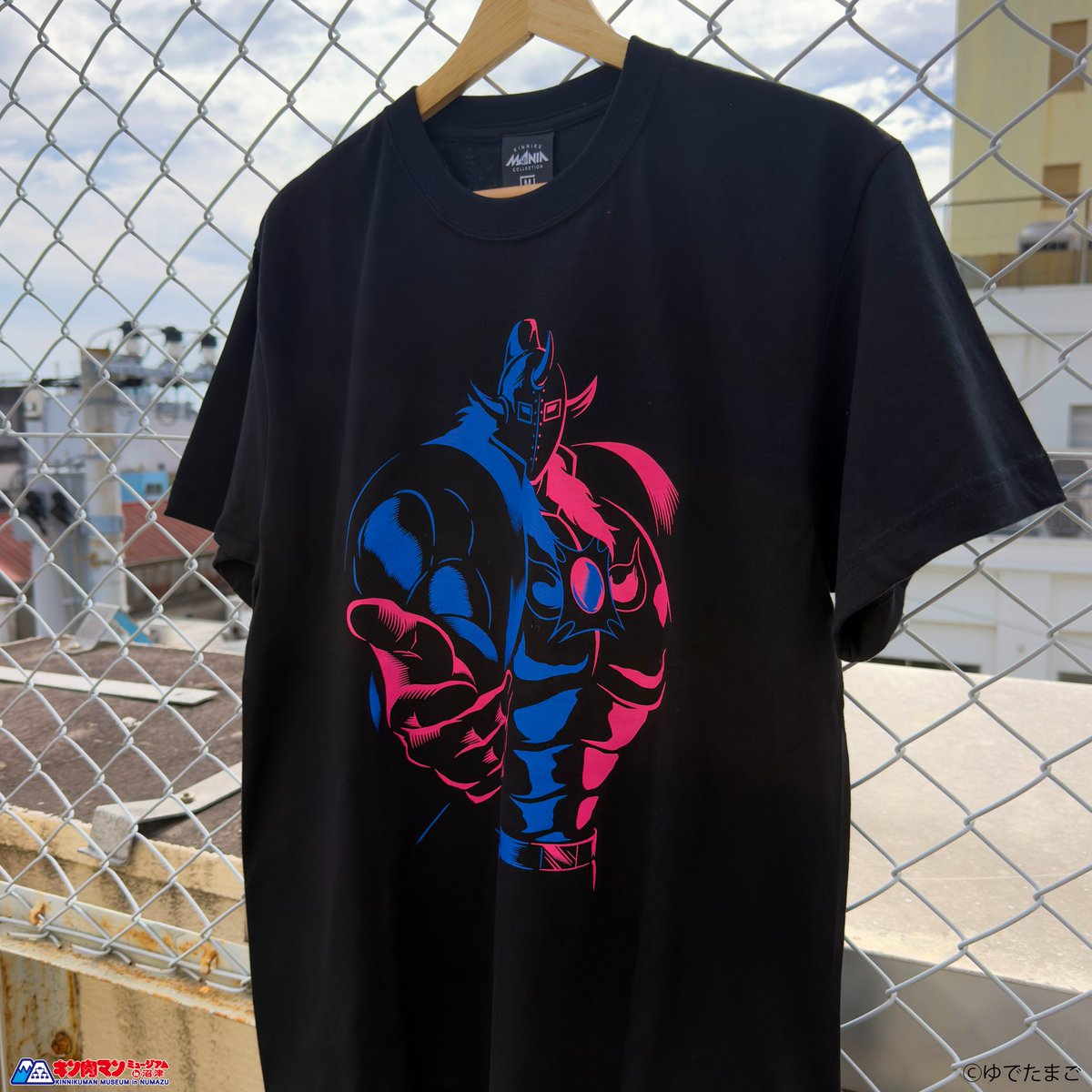 kin29man_museum's tweet photo. ＼🆕新入荷🆕／
KINNIKUMANIA COLLECTIONより
新作Tシャツが入荷しました💪

・悪魔将軍握手Tシャツ
・ローラーゲームTシャツ
・ベンキマンバンダナTシャツ 
・シーソーデスマッチTシャツ  

好評販売中です❗️☺️

#キン肉マン
#キン肉マンミュージアム https://t.co/dkPxu1yQCU