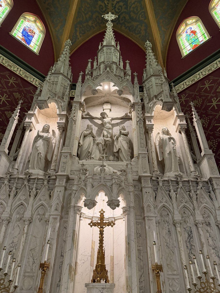 frobrien's tweet photo. It’s Sunday in downtown Tulsa, OK. Let’s go to Mass! Today is the Solemnity of the Most Holy Trinity. 

Masses today at Holy Family Cathedral:
8:00am
10:00am
Noon
5:00pm

Confessions are available:
7:30-7:50am
9:30 until the line runs out
11:30 until the line runs out 
4:30-4:50pm

We also welcome Carmelite Missionary Sister Rosemary DeGuzman to speak at all Massses about their apostolate.