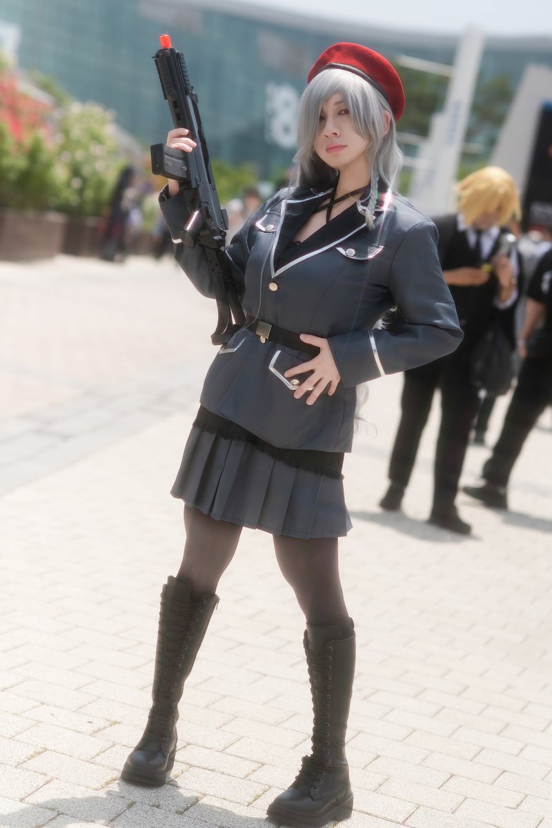 BxHxHk_kn's tweet photo. 🔫 : @BxHxHk_kn
📷 : @ junefifth0605  

사진 감사합니다!-🫡

#소녀전선 #少女前线 #GirlsFrontline #DollsFrontline #G36C #コスプレ #코스프레 #cosplay #플레이엑스포2026 #PlayX4 https://t.co/SoQlYGwchA