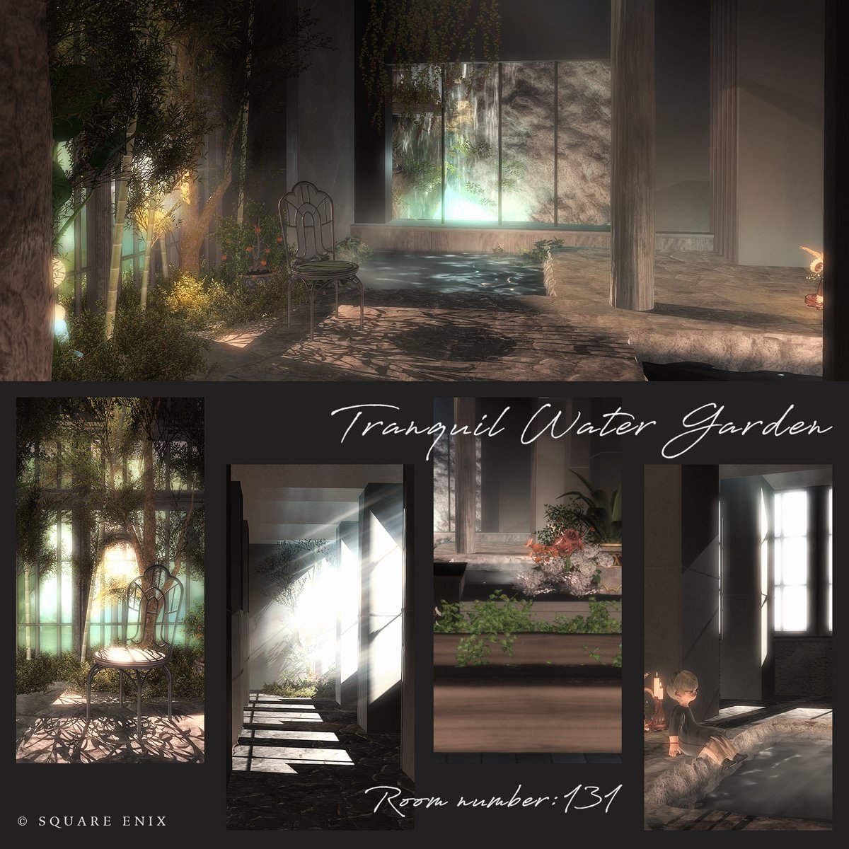 momoro_fuji's tweet photo. #ハウジンガーマンション
テーマ: 水　6/1～7/31
131号室「Tranquil Water Garden」
#FF14MMR_Housing

初めて参加させていただきます！
ぜひ涼みにいらしてください。

MeteorDC Ramuh Lavender Beds 5-42

補足はリプに↓↓↓ https://t.co/Bn5MS5IkgU
