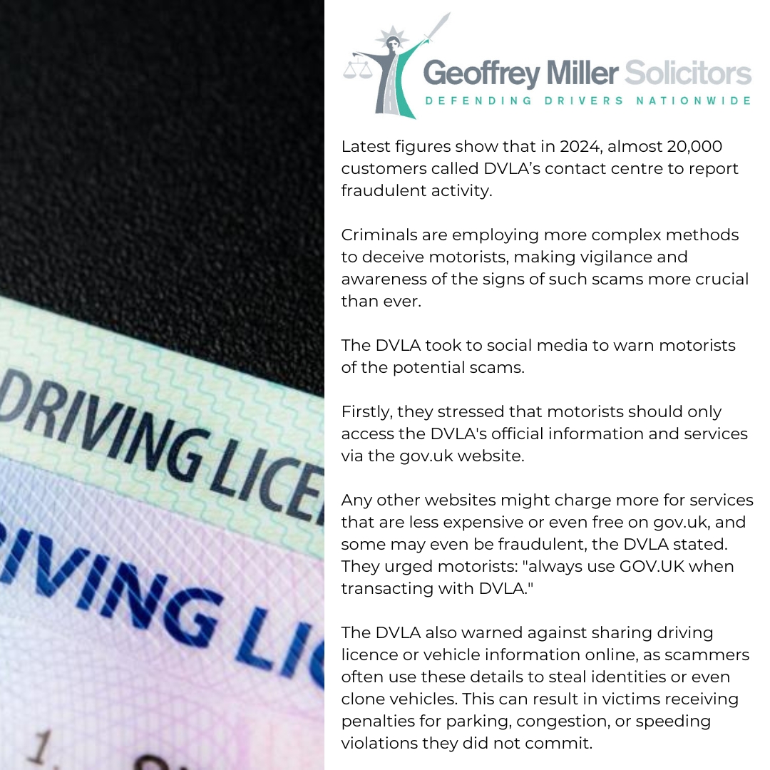 Motoroffence's tweet photo. DVLA warning to UK drivers over driving licence scams https://t.co/h9p0Y4XpnH https://t.co/ReuTc5tEjr