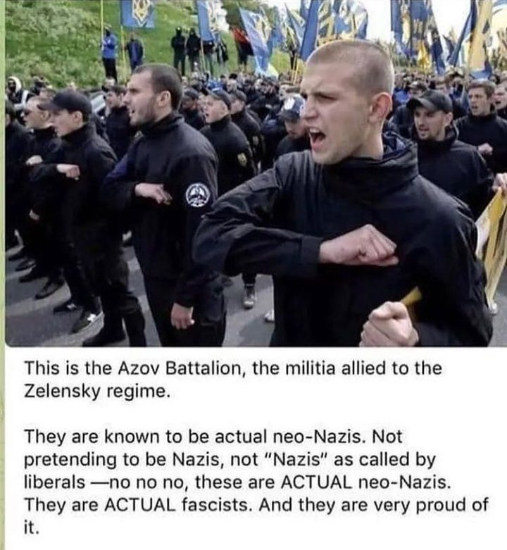 YorkieWR's tweet photo. @lukomski_sebito Oh the irony of a Ukrainian calling someone a Nazi?
Wonder if she celebrates Stepan Bandera Day? https://t.co/6kXE40ZcuU