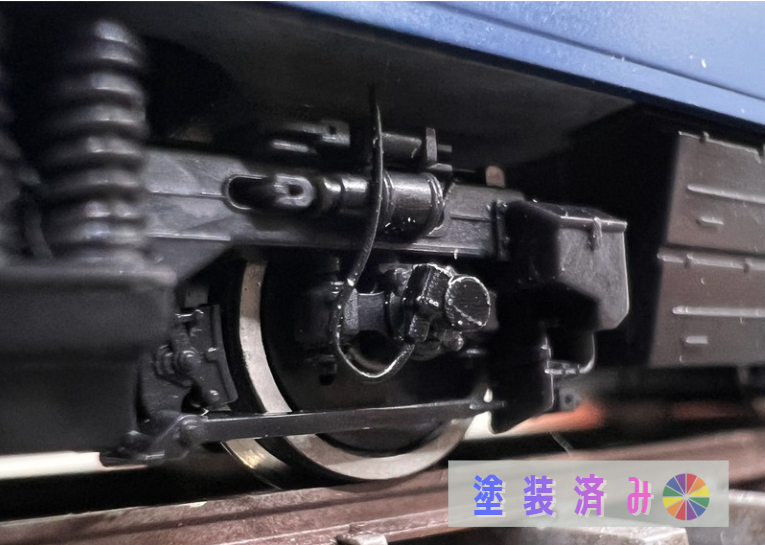 Akishoo_Model's tweet photo. 速度発電機 塗装済2種、販売開始です。

▼A型（汎用・現代型）¥1,800
▼B型（旧型タイプ）¥1,800
各10個入

床下のディテールが少し増えるだけで、
編成の印象が変わります。

▼ショップ
 https://t.co/53OhUOSArF

#飽き性モデル #Nゲージ #鉄道模型 https://t.co/ykLvIVG4Jd