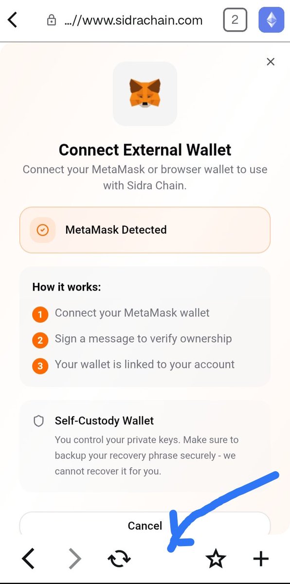 a_xfar's tweet photo. @sidrachaain @sidrachain Another problem is that we cannot connect to our internal wallet in Metamask because it is closed. Please fix this immediately and please respond to community complaints immediately if you want this project to run smoothly. https://t.co/dZJAuwrmEq