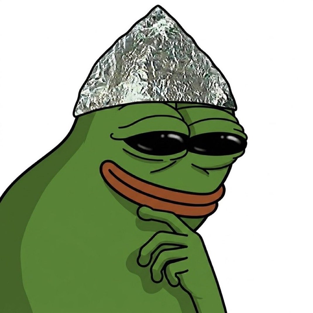 CLOD_ETH's tweet photo. @ayylmao_eth Tin foil club lol https://t.co/uf0GvNZkdU
