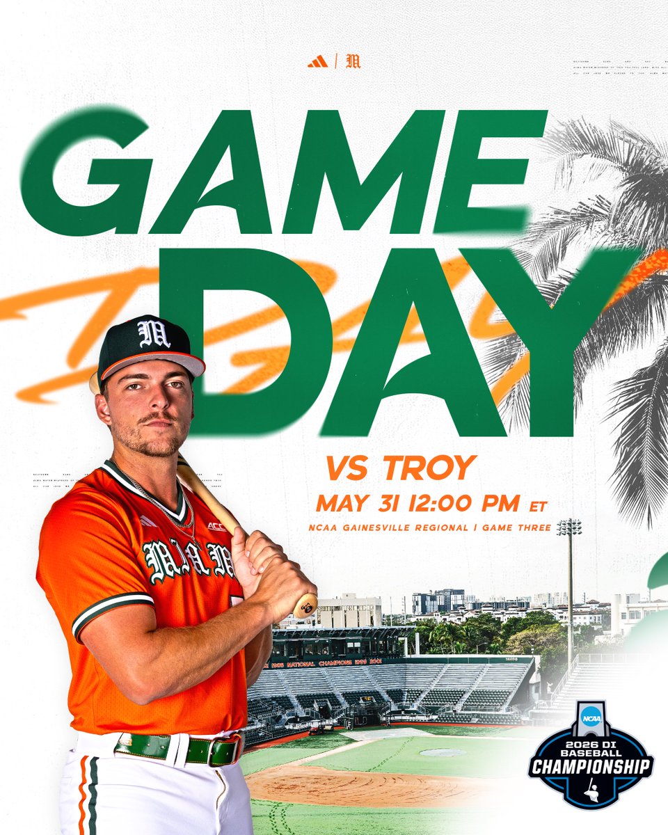 Miami Hurricanes Baseball tweet media