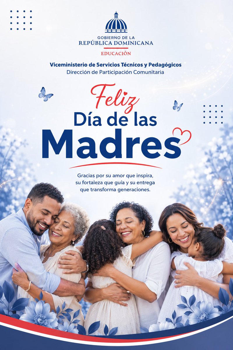 dpcminerd's tweet photo. 🌷 Feliz Día de las Madres 🌷
Hoy celebramos a quienes, con amor, entrega y dedicación, son el corazón de nuestras familias y una guía fundamental en la formación de valores.
Reconocemos y agradecemos el invaluable papel de todas las madres que inspiran, educan y transforman https://t.co/ZmOI9nbISb