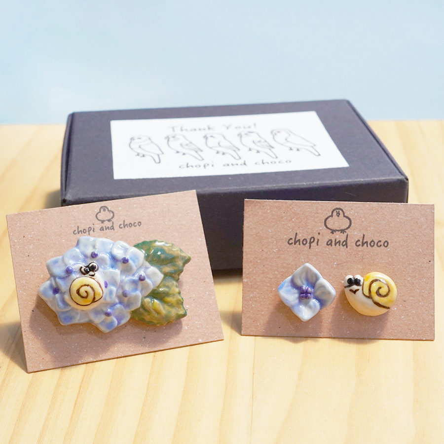 もう紫陽花の季節ですね🐌 うちの近所でも少しずつ開花してきました