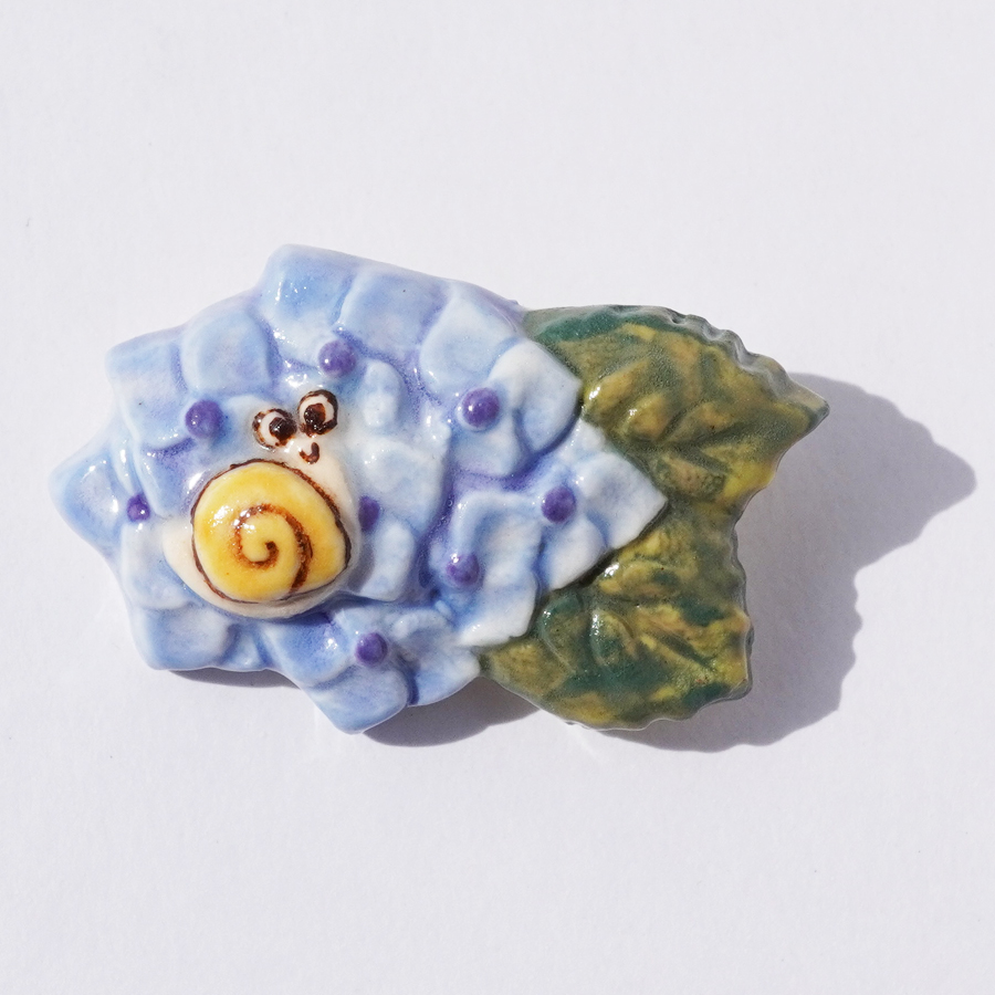 もう紫陽花の季節ですね🐌 うちの近所でも少しずつ開花してきました