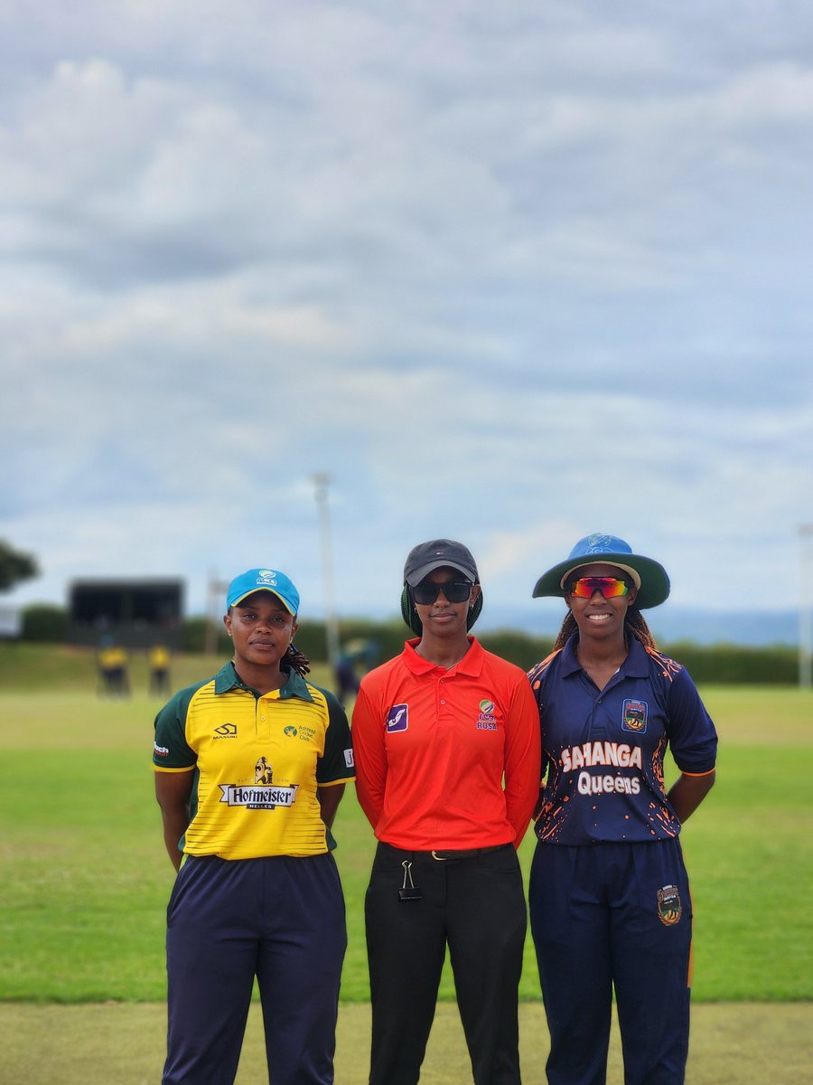 RwandaCricket's tweet photo. The final day of the RCA Women’s T20 cup is here.

Gahanga A
Indatwa Hampshire won the toss and elected to bowl first against Gahanga Queens CC.
#RwandaCricket  #GrowingWithEveryStep https://t.co/OWtlHBxpy9