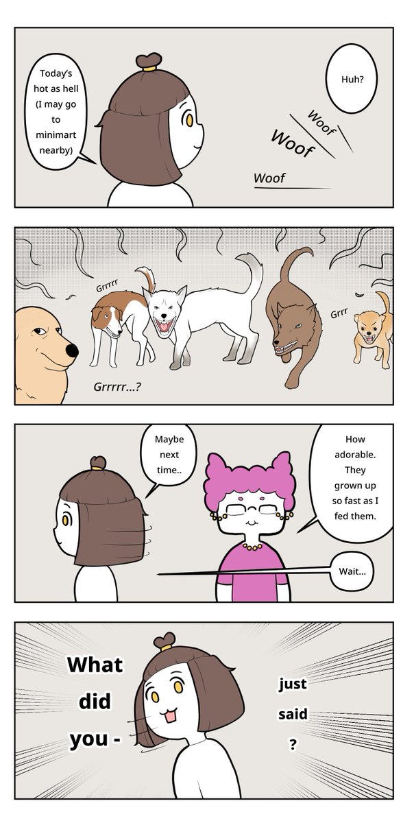 Jostraycomic's tweet photo. Stray with me ep.3
Grandma and the gang #1 (EN/TH) https://t.co/0bLai58IFp