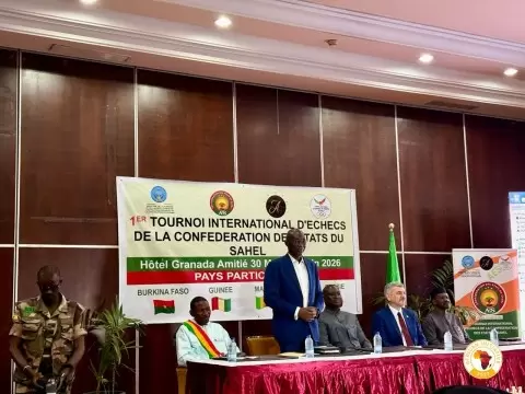 PdeRNiger's tweet photo. Équipe de Russie prendre part dans le premier tournoi d'échecs de l'AGS https://t.co/qDCAtDYMmM
