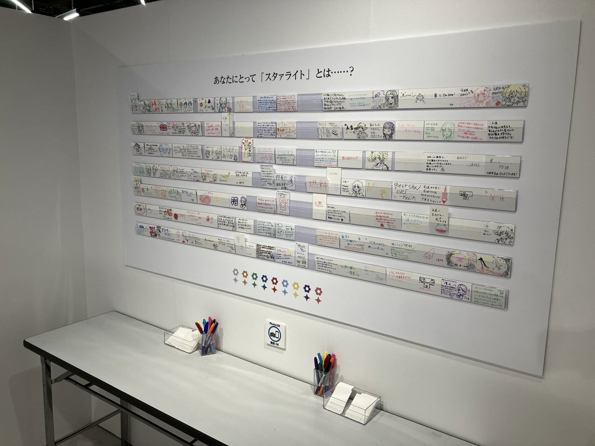 starlight_9thEX's tweet photo. ✨#スタァライト9thEX 東京会場終了✨
【少女☆歌劇 レヴュースタァライト 9th Anniversary EXHIBITION ～Revue of over the Starlight～ 】
東京会場の全日程が終了いたしました🙌
たくさんのご来場誠にありがとうございました！

続いては京都会場が6/12から始まります✨
前売券は好評発売中！
お見逃しなく🦒

#スタァライト