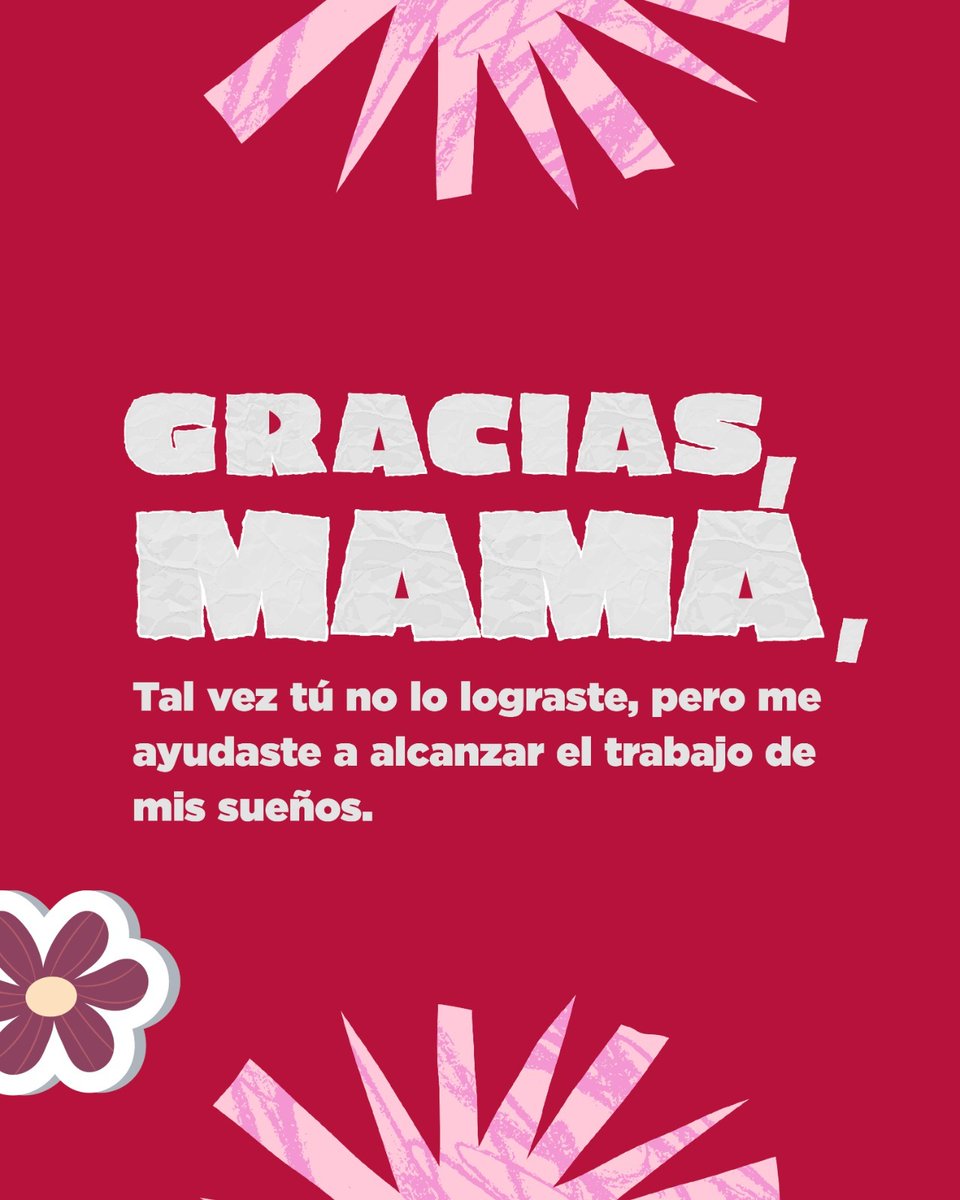 TSSDOM's tweet photo. ¡Feliz Día de las Madres! 🩷​

Para aquellas que, con amor y apoyo incondicional, acompañan en cada etapa de la vida 🙌🏼. ​

¿Por qué más agradecerías a mamá? 🤔​

#TSSDom https://t.co/MsZWVYmo23