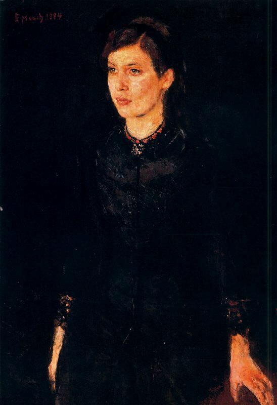 artistmunch's tweet photo. Sister Inger, 1884 #artbots #munch https://t.co/tBan9IDnub