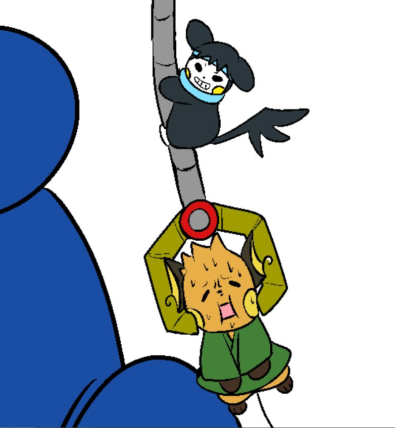 pokedama's tweet photo. 「いだだだだだ」 https://t.co/T76YeV4rKT