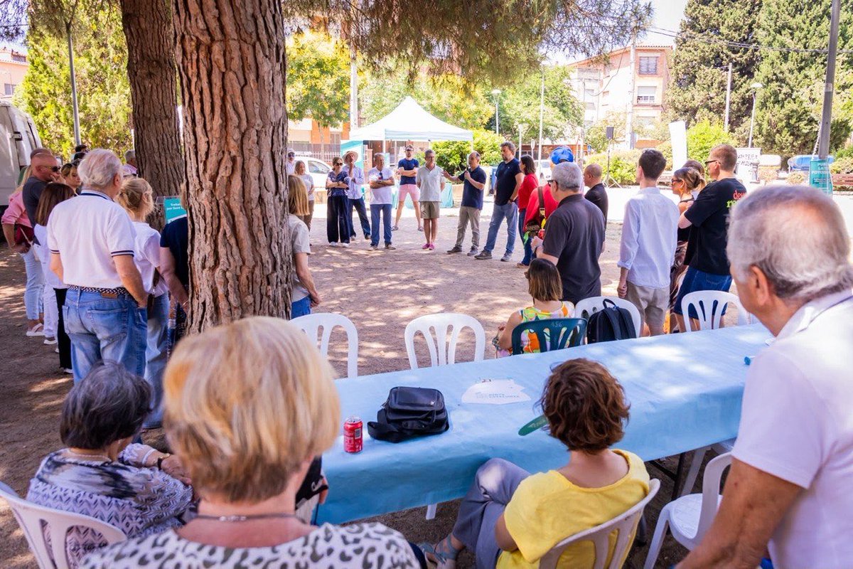JuntsXCat's tweet photo. Avui celebrem l’Aplec de Junts per Sant Cugat! 

El secretari general @jorditurull, l’alcalde @josepmvalles, la presidenta local @martacanas i el diputat @jcanadellb han compartit activitats amb militants i simpatitzants de @juntsxstc. https://t.co/nMiopQjGTO