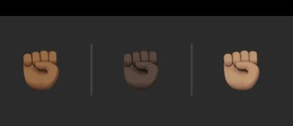 AmiriKing's tweet photo. Dear Elon,

A while back you made sure that when people typed in ‘pistol,’ they’d get an actual gun emoji instead of a water gun like we are all children or some shit.

🔫 <— this 

So, I noticed when you type in ‘BLM’ it gives you these black fists, which generally represent anti white sentiment and an advocacy for violence.

Either way that’s fine. I’m not a snowflake.

However.

I propose that you alter ‘BLM’ to produce an emoji that represents fraud or theft.

Who’s with me?