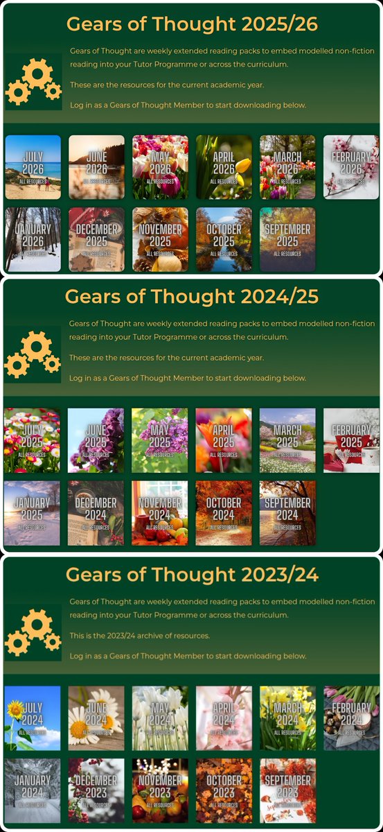 LiteracyEngine's tweet photo. ⚙️🚨New Resources Alert 🚨⚙️

July 2026 brings our 3rd year of topics to completion!

Join us for the 2026/27 academic year &amp; gain access to this entire catalogue of Tutor Time reading resources + new content monthly.

How do your students start their day?
https://t.co/k6wCH4bBa5 https://t.co/LtKqU2Lapn