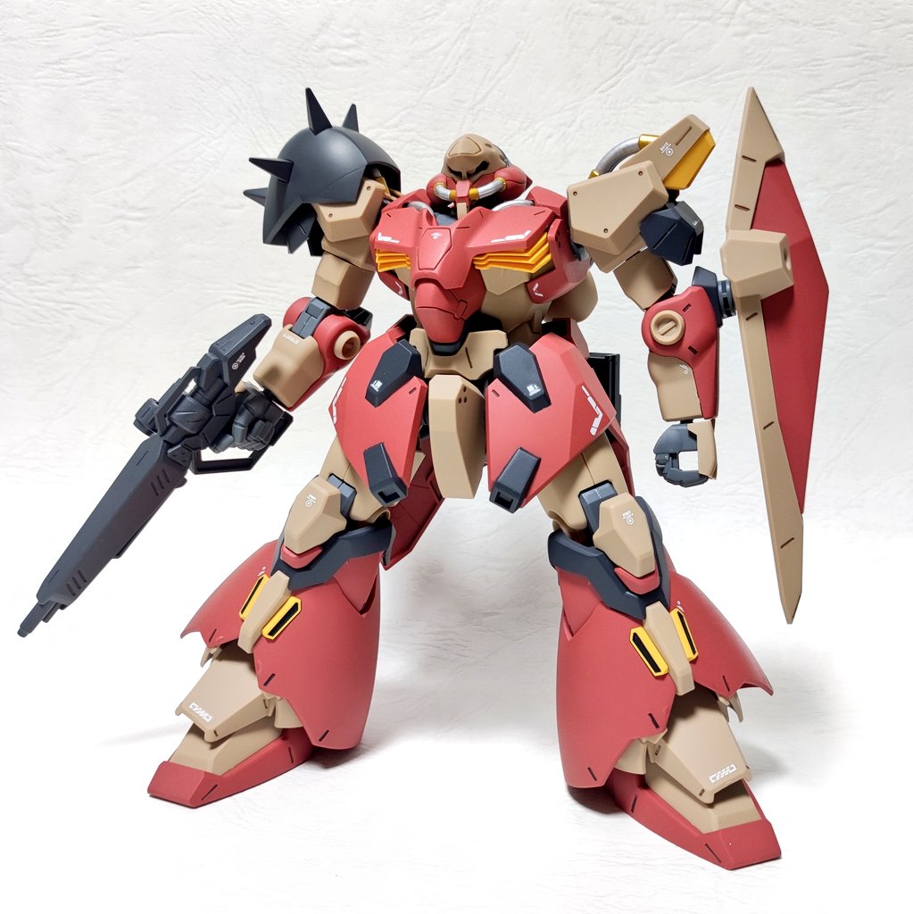torion0146's tweet photo. HGメッサーF02型マインレイヤーできました。ちょっとだけ黒色を足したのと、パイプなどを部分塗装。ボリュームあるのにパーツ数は少なめで組みやすい良キットです。今ならプレバンで手に入れやすいのも◯

#ガンプラ
#閃光のハサウェイ https://t.co/Y7H3kMRnCT