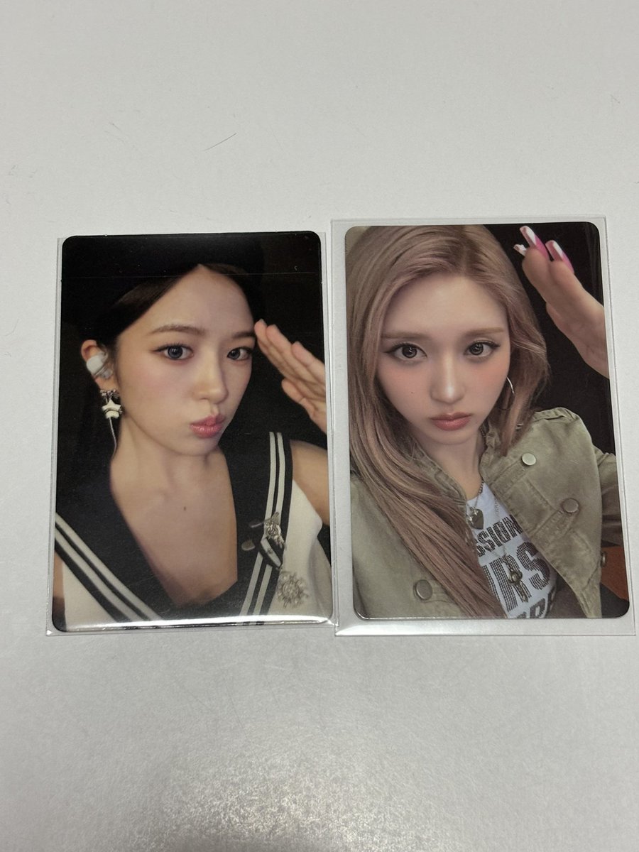 likepopo__'s tweet photo. IVE LUCID DREAMトレカ 交換 買取
#IVE交換 #IVE買取 

譲:1,2,3枚目の画像

求:買取、4枚目画像赤丸つきのもの、ユジン過去トレカ、未使用シリアル

郵送または東京ドーム公演での手渡しで対応いたします。
買取についてはPayPayマネーのみとなりますのでお含みおきください🍀🙇‍♀️ https://t.co/cYbkj9NMMH