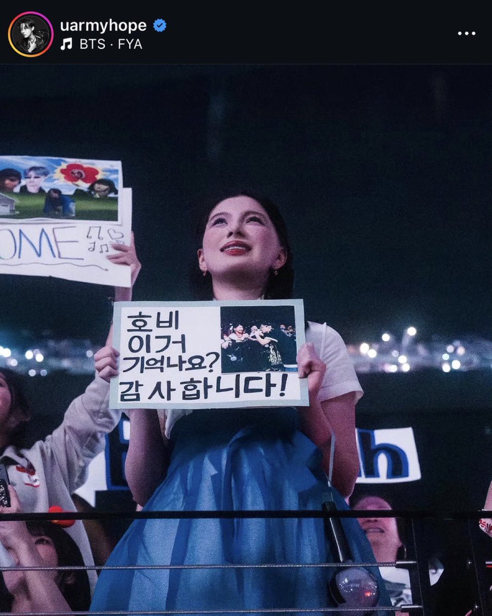 Hjay_9's tweet photo. What can I do to have the same luck? Just having her picture forever on J-Hope's account is They are the luckiest 😭😭😭 https://t.co/q7ozHMt3JT