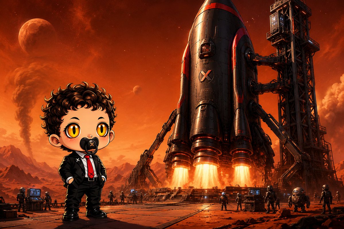 Baby SpaceX tweet media