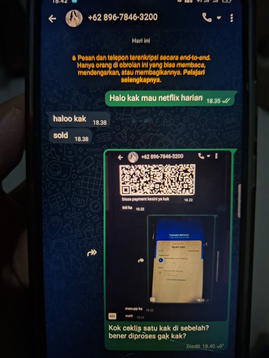 silvarasf's tweet photo. yukk ah yang mana seller netflix amanah #zonauang

habis ditipu akun penipu @berriesclove @theanaf https://t.co/DXPhnBpqRU