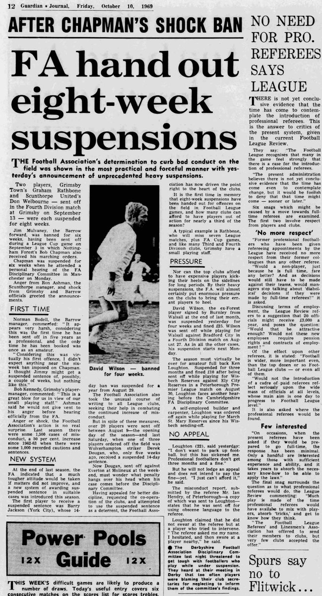 #GTFC's Graham Rathbone and Scunthorpe's Don Welbourne (younger brother ...