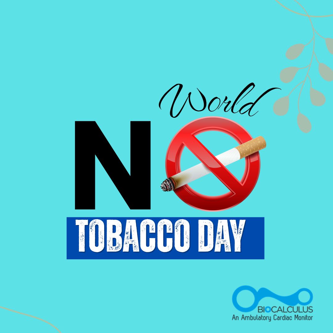 MyBioCalculus's tweet photo. 🚭 World No Tobacco Day

Every cigarette leaves a mark on the heart.

Smoking is associated with an increased risk of cardiac arrhythmias, including AFib- a leading cause of stroke.

#WorldNoTobaccoDay #Biocalculus ##Arrhythmia #AFib #StrokePrevention #PreventiveHealthcare https://t.co/9dhouWg4ER